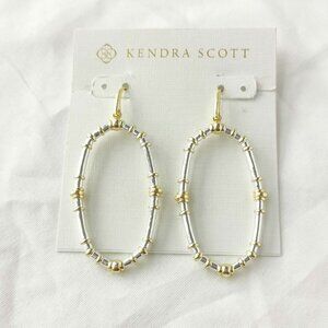 Kendra Scott Essie Mixed Metal Open Frame Earrings